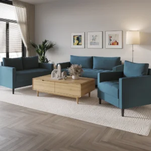 Barkim 3 - Piece Living Room Set